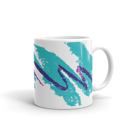 90's Solo Cup Pattern Coffee Mug